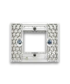 Supporto bianco 2 posti linea Zen 01110 