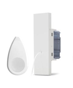 Pulsante tirante bagno unipolare bianco linea ZEN 01272 