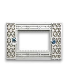 Supporto bianco 3 posti linea Zen 02328 