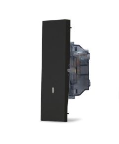 Pulsante unipolare nero linea ZEN 02352 