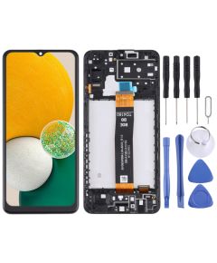 Schermo LCD originale per Samsung Galaxy A13 5G SM-A136U con digitalizzatore e cornice C1079 