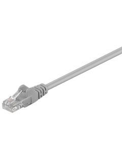 Cavo di rete CAT 5e RJ45 U/UTP 50cm grigio F1090 Goobay
