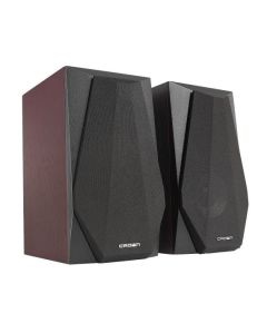 Altoparlanti per PC sistema audio 2.0 24W in legno Crown Micro K608 Crown Micro