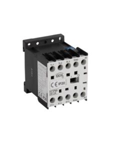 Contattore di potenza mini AC-3 6A bobina 24V AC KA2025 Kanlux