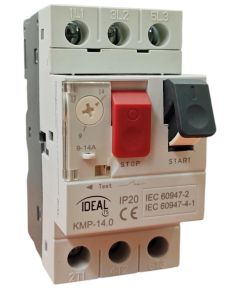 Protecteur de moteur KMP 9-14A pour moteurs triphas&eacute;s KA2241 Kanlux