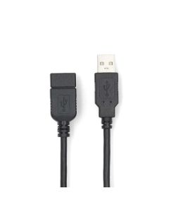 Cavo prolunga USB 2.0 USB-A maschio / USB-A femmina 3m ND1705 Nedis