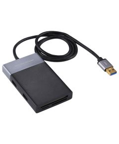 Lettore di schede USB 3.0 6 in 1 con porte Dual USB D6422 
