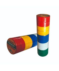Farbiges elektrisches Isolierband 0,15x18mm 9m &ndash; Packung zu 10 TL9820 Toolmak