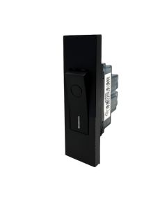 Interruttore bipolare nero linea ZEN 08844 