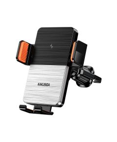Supporto auto con ricarica wireless 15W e chiusura elettrica per bocchetta aria KSC-1187 F4600 Kakusiga