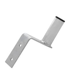 Supporto a parete per antenna in acciaio zincato 14 cm tubo Ø 38 mm WB1479 