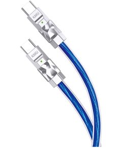 Cavo per alimentazione e sincronizzazione Type-C 100W blu KSC-956 F4665 Kakusiga