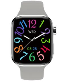 Smartwatch sportivo grigio IP68 con cardiofrequenzimetro e display 2,01" KSC-1138 F4835 Kakusiga