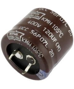 Condensatore elettrolitico120uF 400V Snap-In C9095 