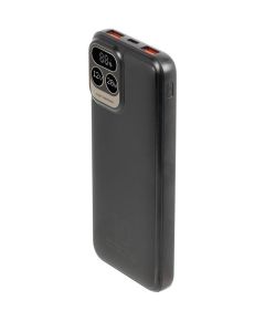 Power Bank 15000mAh 66W con display LED e 4 cavi integrati nero MOB270 