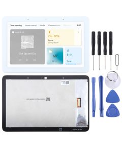 Schermo LCD originale con digitalizzatore completo per Google Nest Hub bianco B2026 