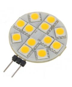 Lampada LED 12 SMD 5050 G4 12V AC - Luce fredda LED536 