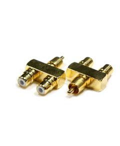 Single Cinch Mono Dual Cinch Stereo Signal Splitter 90290 