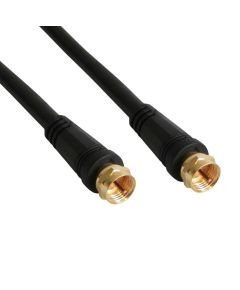 Câble SAT 90 dB F mâle - F mâle - 5 mètres - Haute qualité  K110 