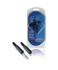 Stereo-Audio-Buchse 6,35 mm Anschluss-Kit - männlich und weiblich A1140 Bandridge