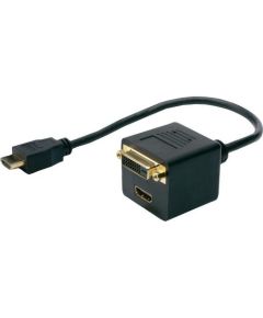 CABLE SDPPIATORE DE HDMI A DVI-D / HDMI Z149 