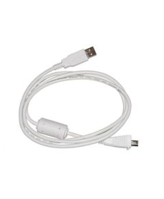 Cable USB 2.0 Conectores A / B Macho - Bloque de ferrita - 1.30m Blanco B2083 