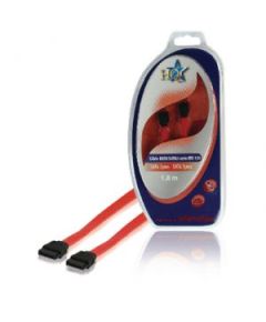Cable SATA 1.5 Gb / s 7-Pin hembra - hembra - 1.80 m - Rojo A1900 
