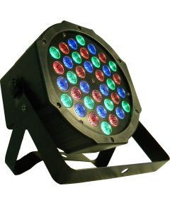 Mini lumière stroboscopique RGB programmable avec 36 LED 36W L404 
