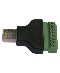 RJ45 adapter with screw terminals 10611 