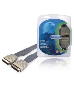 SCART-Kabel SCART-Stecker - SCART-Stecker 5,00 m Blau K615 Bandridge