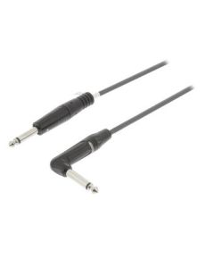 Cable de audio mono 6.35 mm macho - 6.35 mm macho 3.0 m gris oscuro SX375 Sweex