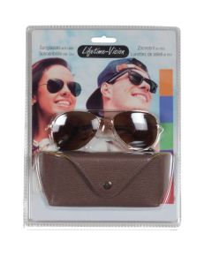 Gafas de sol con estuche Lifetime Vision - marrón ED331 