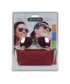 Gafas de sol con estuche Lifetime Vision - rojo ED313 