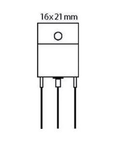 Transistor SI-N 100 VDC 25 A 125W 3MHz 92207 Fixapart