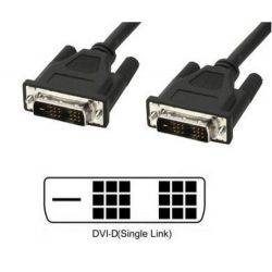 DVI Digital Monitor Cable M / M Single Link 5.0 mt (DVI-D) U689 