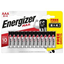 Alkaline batteries AAA 1.5 V Max 12-Blister ND4770 