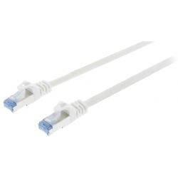 Network Cable CAT6a S / FTP RJ45 (8P8C) Male 3m White WB1575 Valueline