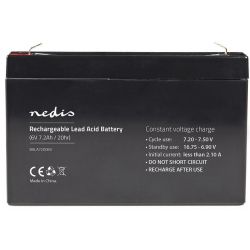 Batteria al piombo-acido ricaricabile  6V  7200mAh ND5160 Nedis