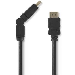 High speed HDMI cable with Ethernet Rotatable connector 4K @ 30Hz 10.2 Gbps 1.50m WB1117 