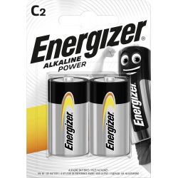 Batteria alcalina tipo C LR14 1,5V blister da 2 Energizer E1040 