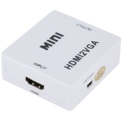 Convertitore video Full HD1080P da HDMI a VGA+Audio WB325 
