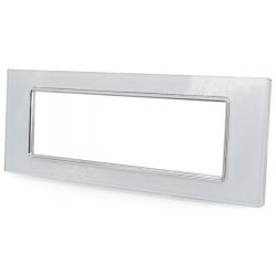 7 places white glass plate compatible with Living International EL2283 