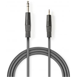 Stereo audio cable 6.35mm - 3.5mm male 1.5m ND8058 Nedis]