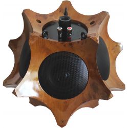 Omnidirectional speaker 10x4 "160W 8 Ohm wood color STAR10BS 