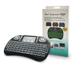 Mini Tastiera Wireless con touchpad per Smart Tv/PC/Console/Computer/Smartphone QY-K03 WB323 