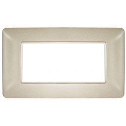 Sand-colored 4P technopolymer plate compatible with Matix EL1756 