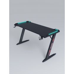 120x60x74 gaming desk with RGB lights D-2112 