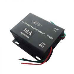 Voltage reducer from 24V to 12V 10A T609 