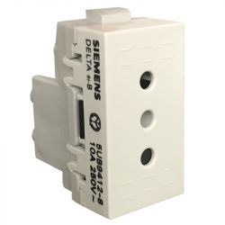 10A 250V socket - white - SIEMENS EL652 Siemens