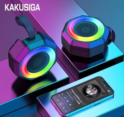 KAKUSIGA – Speaker Wireless con Effetti Luminosi Dinamici e Audio Coinvolgente